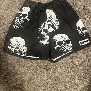 Black Men's Athletic Shorts